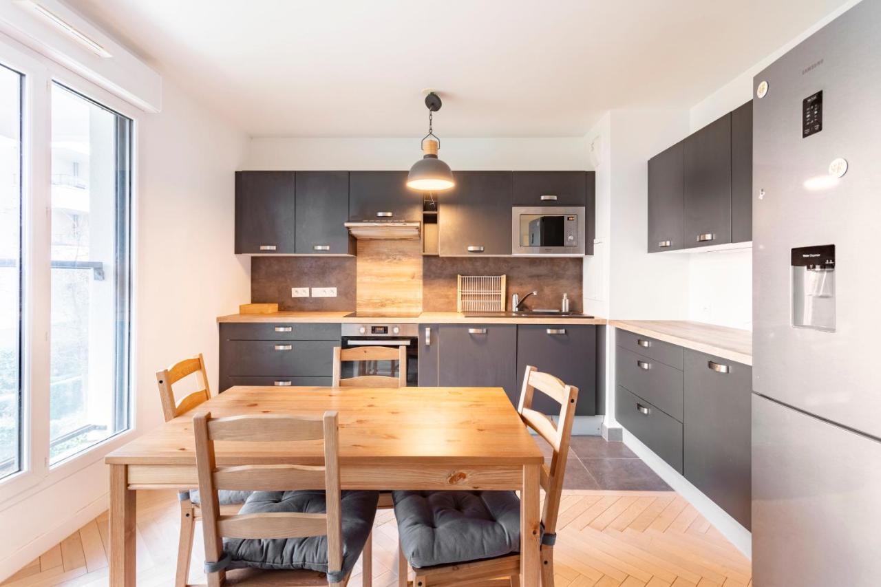 Apart Neuf Quartier Sympa Bois-Colombes Exteriör bild