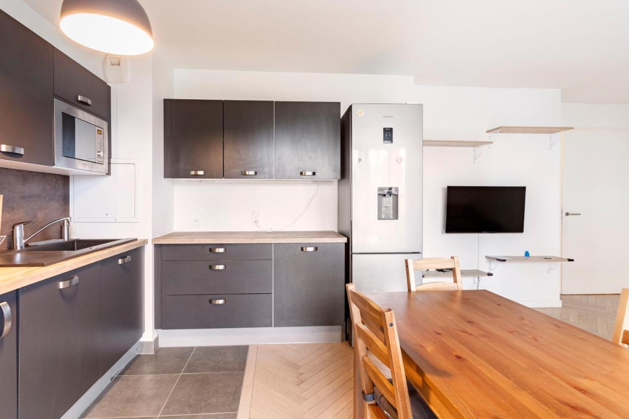 Apart Neuf Quartier Sympa Bois-Colombes Exteriör bild