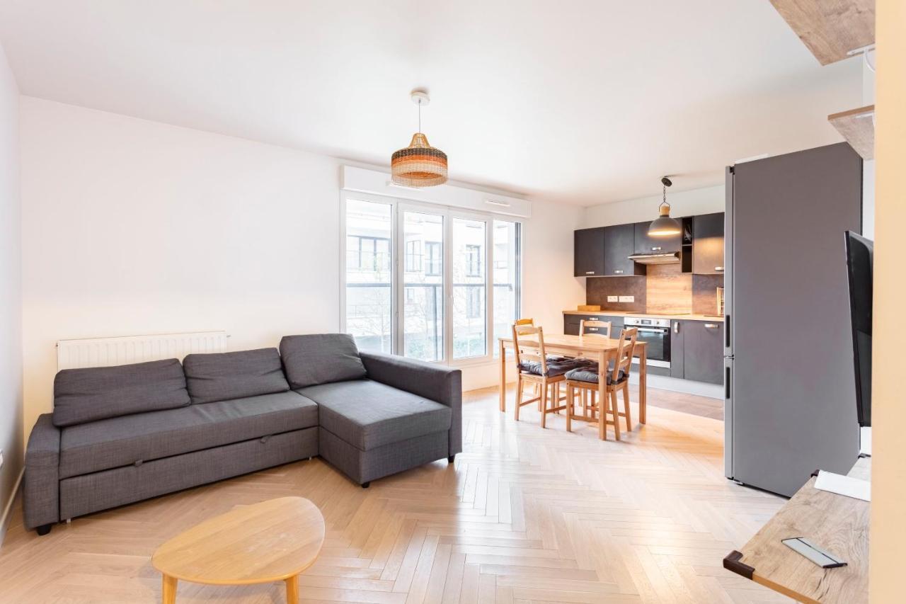 Apart Neuf Quartier Sympa Bois-Colombes Exteriör bild