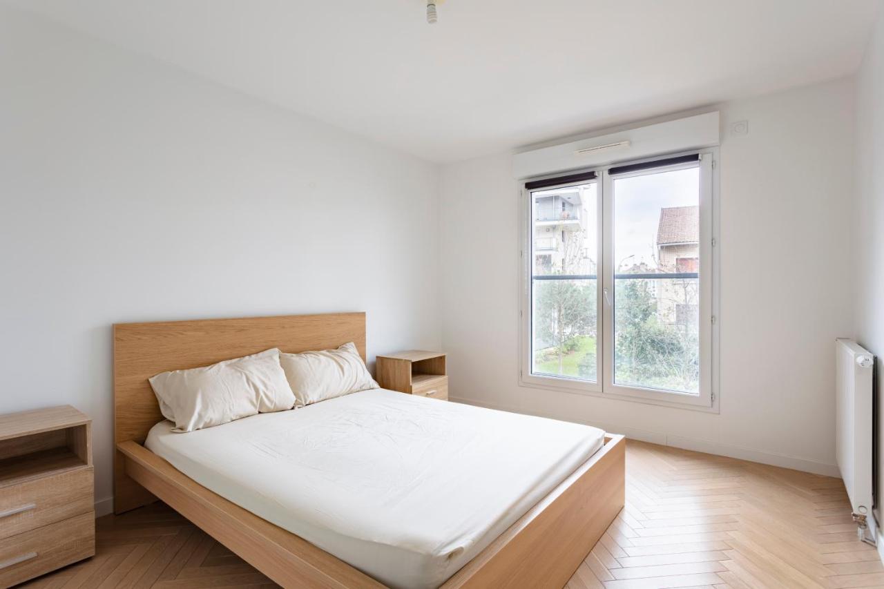 Apart Neuf Quartier Sympa Bois-Colombes Exteriör bild