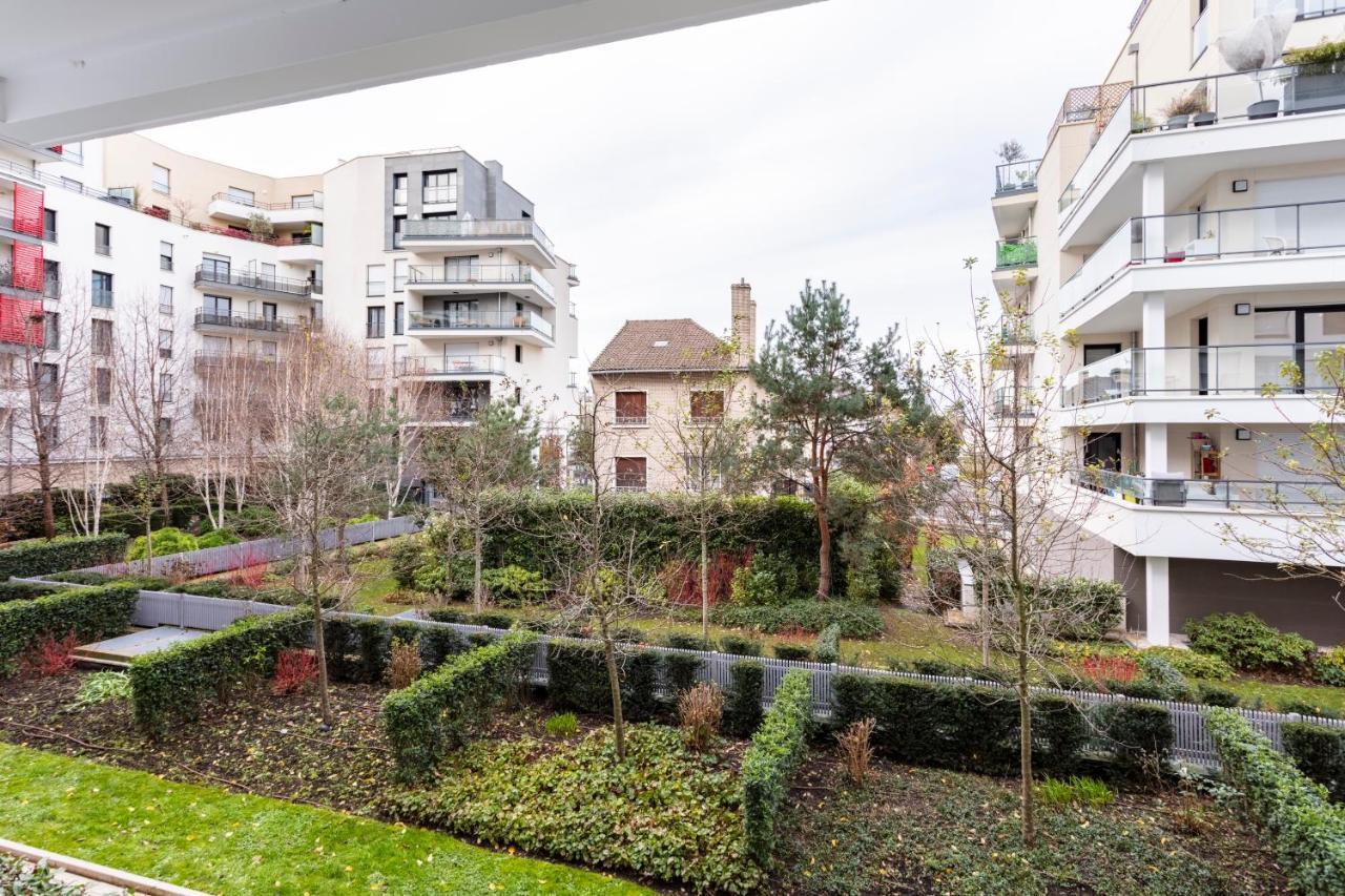 Apart Neuf Quartier Sympa Bois-Colombes Exteriör bild
